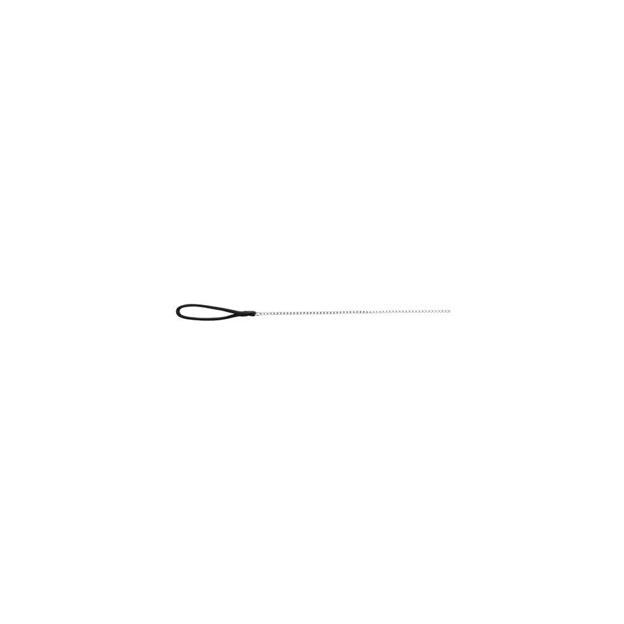 Trixie Hondenriem Ketting Met Nylon Handvat Zwart 110X0,2 CM