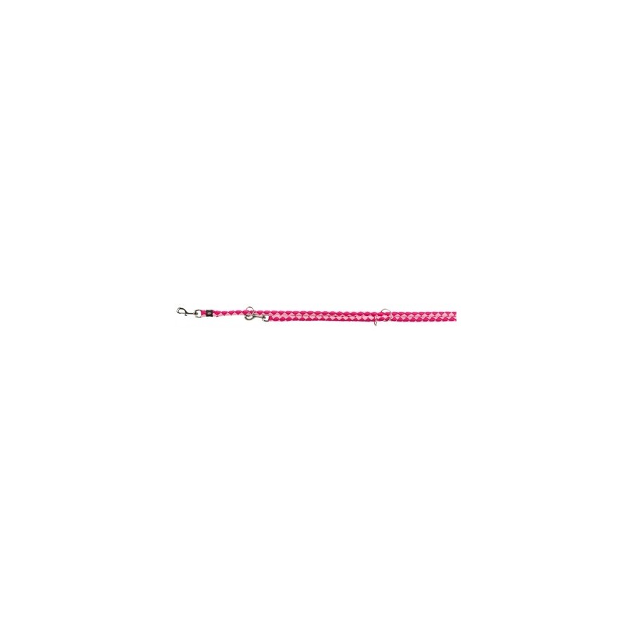 Trixie Hondenriem Cavo Reflect Verstelbaar Fuchsia 200X1,2 CM