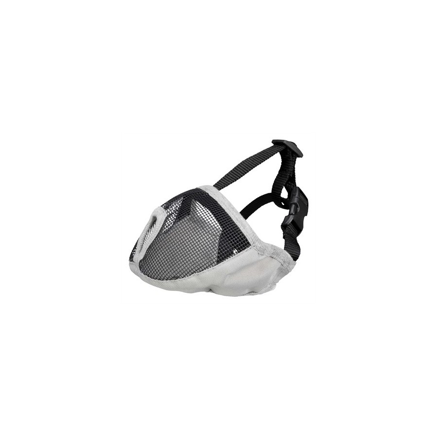 Trixie Muilkorf Voor Rassen Met Platte Neus Polyester Grijs XS-S 23 CM 2 ST