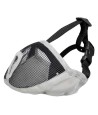 Trixie Muilkorf Voor Rassen Met Platte Neus Polyester Grijs XS-S 23 CM 2 ST