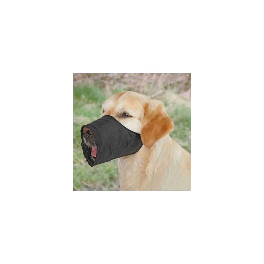 Trixie Muilkorf Polyester Zwart 12-28 CM 2 ST