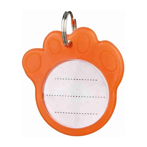 Trixie Adreshanger Phosphoriserend Oranje 3,5 CM 6 ST