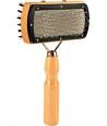 Trixie Slickerborstel Dubbelzijdig Nylon Haren / Metalen Pinnen 18X10 CM 2 ST