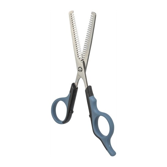 Trixie Effileerschaar Dubbelzijdig Kunststof / Rvs 16 CM 3 ST