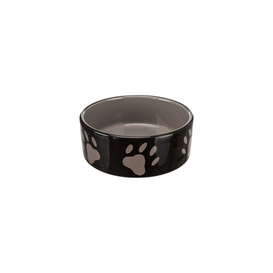 Trixie Voerbak Pootmotief Keramiek Bruin / Taupe 16X16 CM 800 ML 4 ST