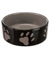 Trixie Voerbak Pootmotief Keramiek Bruin / Taupe 16X16 CM 800 ML 4 ST