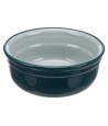 Trixie Voerbak-Set Keramiek  /  Metaal Petrol / Grijs 2X600 ML