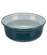 Trixie Voerbak-Set Keramiek  /  Metaal Petrol / Grijs 2X1,6 LTR