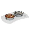 Trixie Placemat Silicone Transparant 48X27 CM 2 ST
