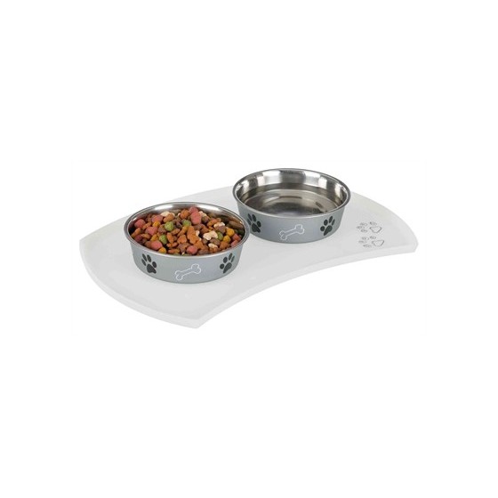 Trixie Placemat Silicone Transparant 48X27 CM 2 ST