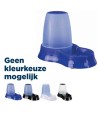 Trixie Voer- En Waterdispenser Kunststof Assorti 21X12X15 CM 600 ML 2 ST