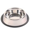 Trixie Voerbak Rvs / Rubberring 19X19 CM 450 ML 4 ST