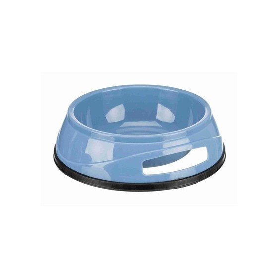 Trixie Voerbak Zwaar Kunststof / Rubberbodem Assorti 14X14 CM 500 ML 4 ST