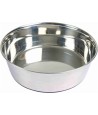 Trixie Voerbak Rvs / Rubberbodem 14X14 CM 500 ML 4 ST