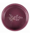 Trixie Voerbak Bloemmoetief Keramiek Wit / Bes 16X16 CM 800 ML 4 ST