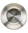 Trixie Voer / Waterbak-Set Klapperbescherming Rvs / Metaal Grijs 2X1,5 LTR