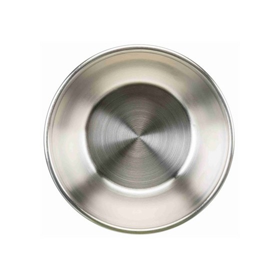 Trixie Voer / Waterbak-Set Klapperbescherming Rvs / Metaal Grijs 2X1,5 LTR