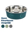 Trixie Voerbak Rvs / Kunststof Assorti 12X12 CM 300 ML 4 ST