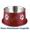 Trixie Langoorbak Rvs / Kunststof Assorti 19X19 CM 900 ML 4 ST