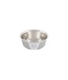 Trixie Voerbak Rvs / Silicone Wit / Grijs 17X17 CM 750 ML 4 ST