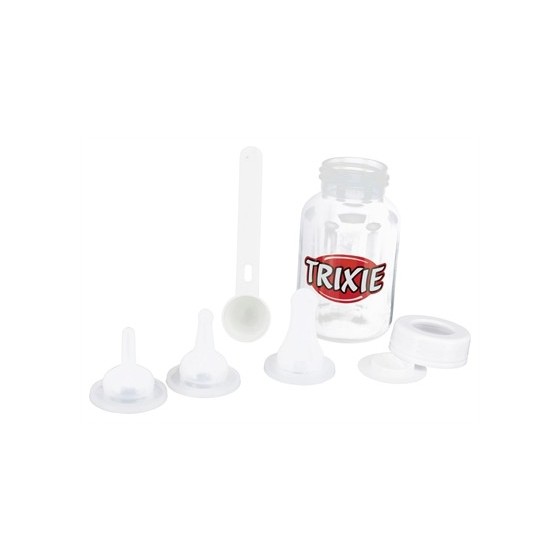 Trixie Zoogflessenset Transparant / Wit 3X120 ML