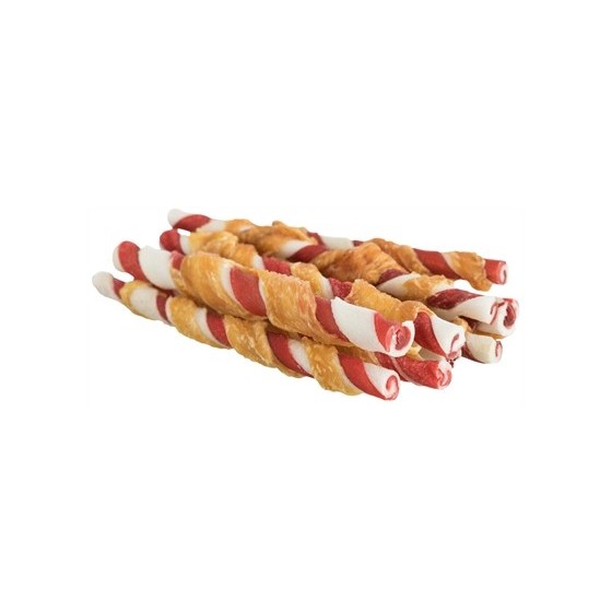 Trixie Denta Fun Barbecue Chicken Chewing Rolls 6X80 GR 12 CM