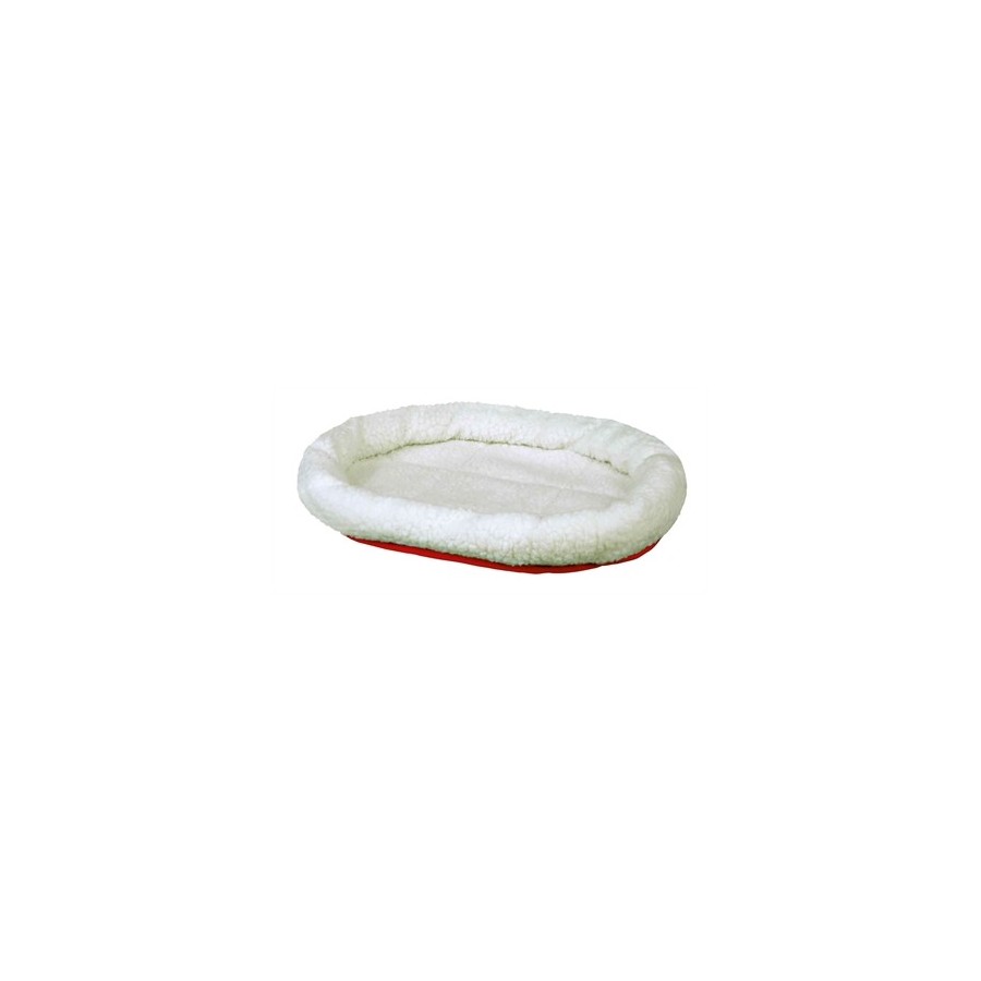 Trixie Mand Rond Wolwit / Rood 47X38X6 CM