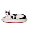 Trixie Mand Rond Wolwit / Rood 47X38X6 CM