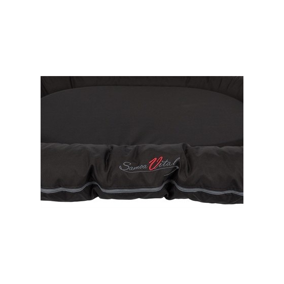 Trixie Kussen Samoa Vital Ovaal Orthopedisch Zwart 90X70X11 CM