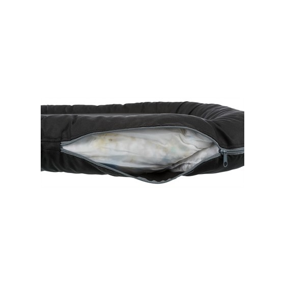 Trixie Kussen Samoa Vital Ovaal Orthopedisch Zwart 90X70X11 CM