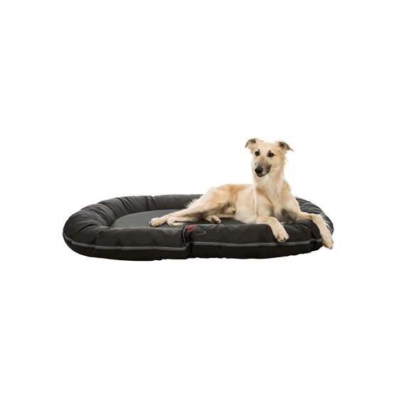 Trixie Kussen Samoa Vital Ovaal Orthopedisch Zwart 90X70X11 CM