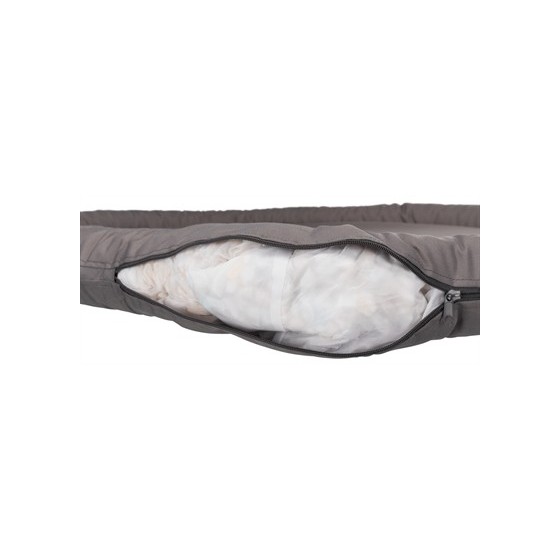 Trixie Kussen Samoa Classic Ovaal Nylon Grijs 120X95X12 CM