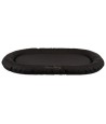 Trixie Kussen Samoa Classic Ovaal Nylon Zwart 140X105X15 CM