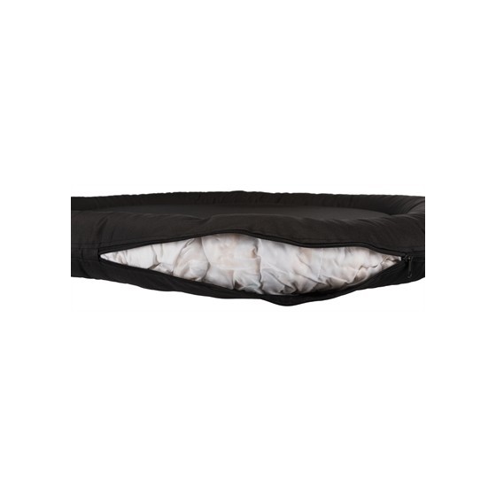 Trixie Kussen Samoa Classic Ovaal Nylon Zwart 80X60X10 CM