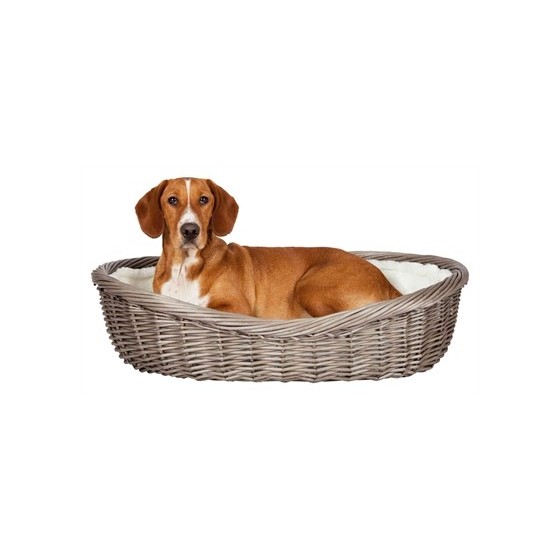 Trixie Mand Wilg Met Binnenvoering En Kussen Grijs 60X46X16 CM