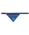 Trixie Halsband Hond Nylon Met Doek Indigo 43-55X2,5 CM