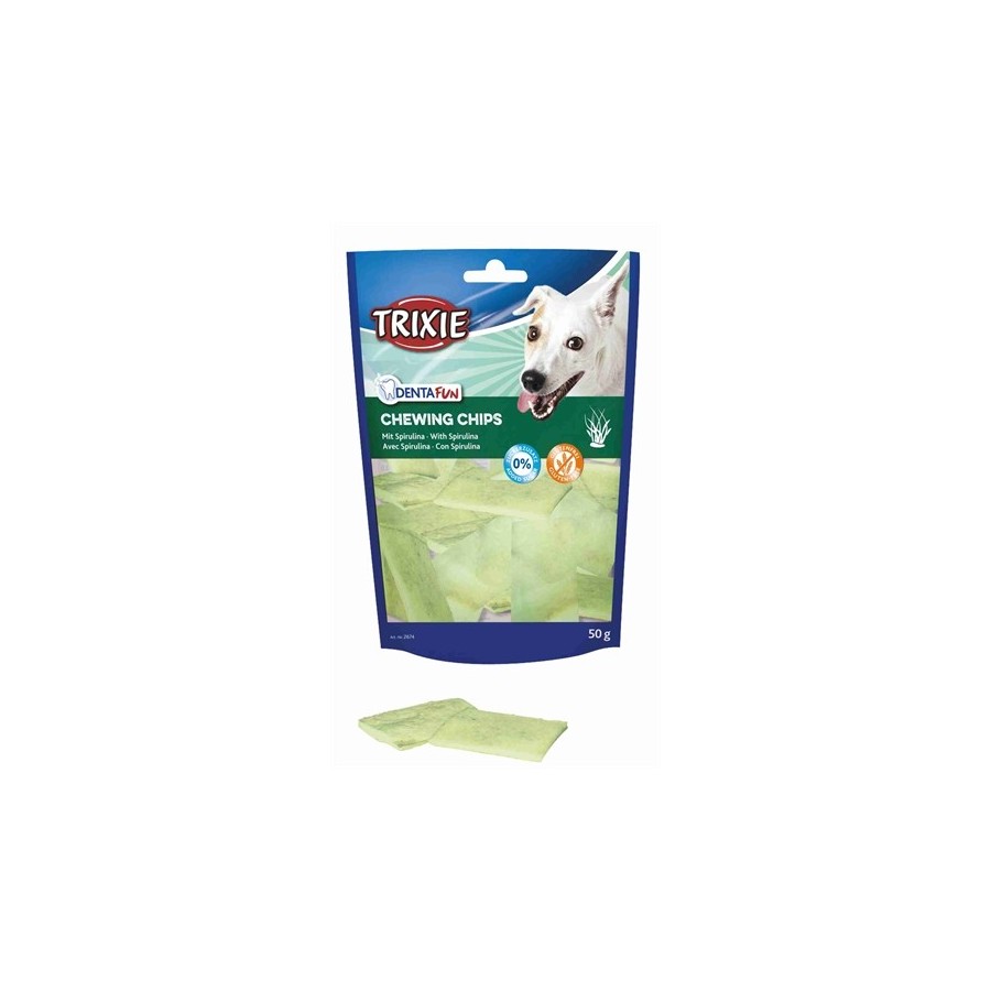 Trixie Denta Fun Spirulina Chewing Chips 6X50 GR