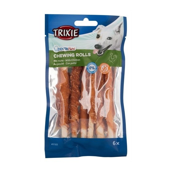 Trixie - Denta Fun Chicken Chewing Rolls 12cm, 70gr.