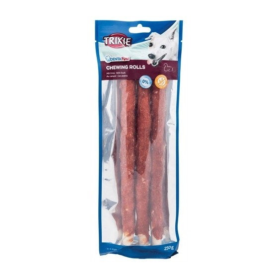 Trixie Denta Fun Duck Chewing Rolls 28 CM 6X250 GR