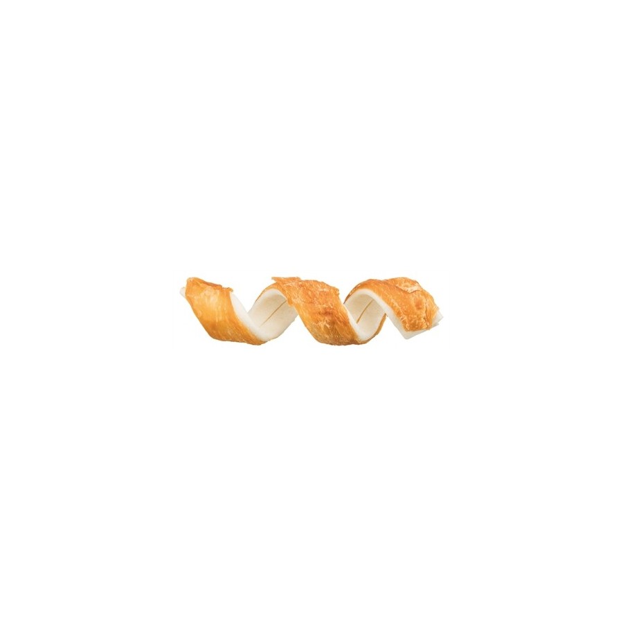 Trixie Denta Fun Chicken Chewing Curls 15 CM 6X110 GR