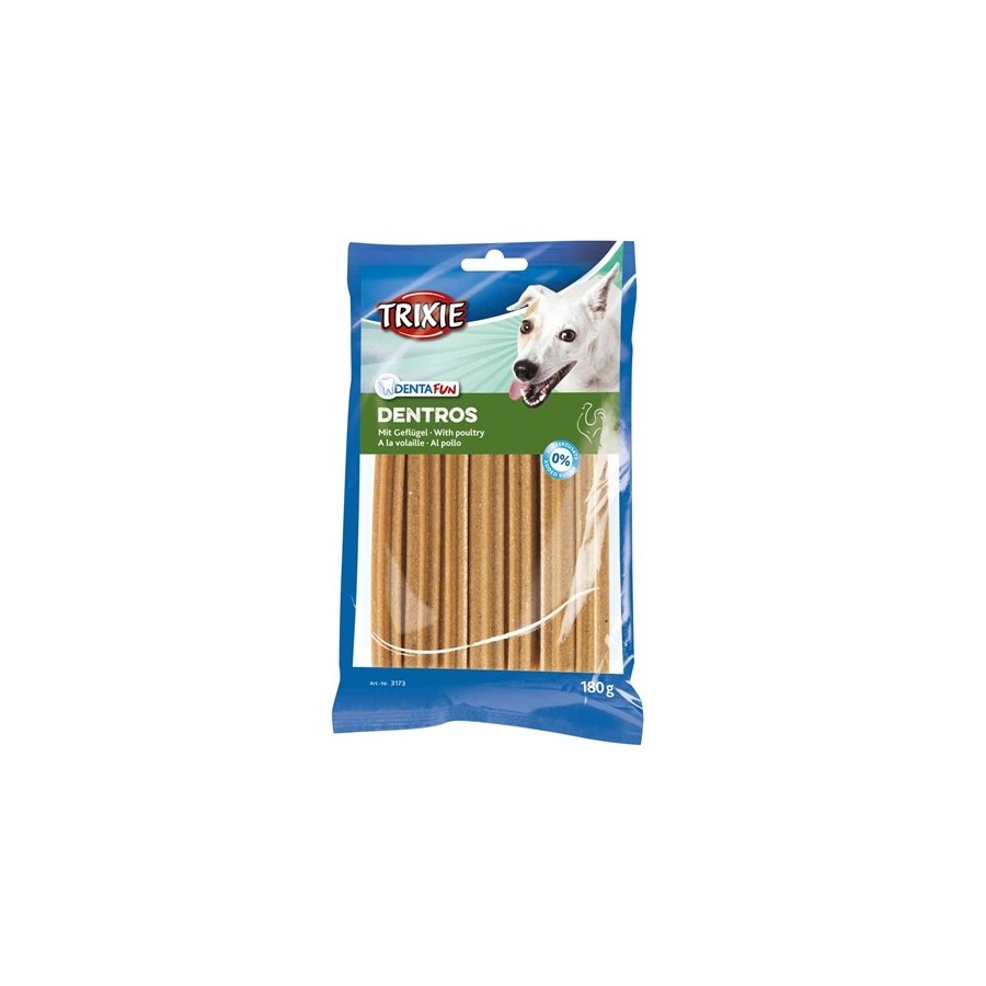 Trixie Denta Fun Dentros Gevogelte 18X180 GR 7 ST