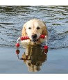 Trixie Aqua Toy Mot-Long Drijvend Natuurrubber Assorti 42 CM 3 ST