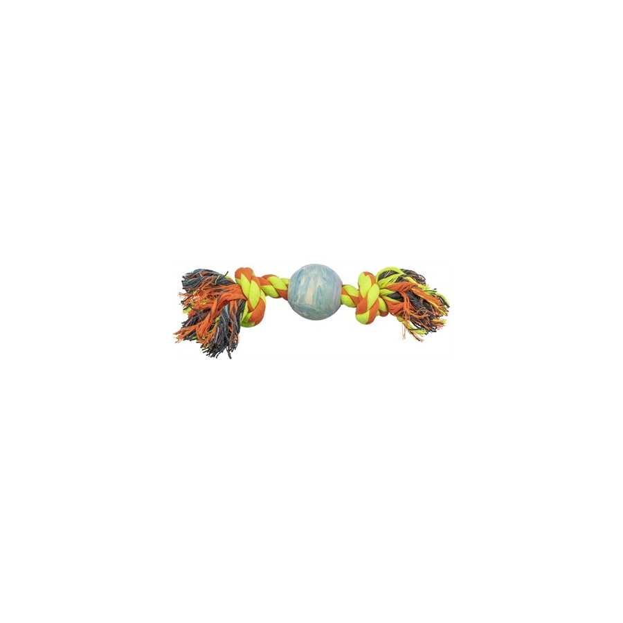 Trixie Flostouw Met Natuurrubber Bal 36X7X7 CM 3 ST