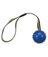 Trixie Natuurrubber Bal Aan Rubberen Singelband Assorti 35X6X6 CM 3 ST