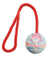 Trixie Natuurrubber Bal Aan Koord Assorti 30X6X6 CM 3 ST