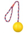 Trixie Natuurrubber Bal Aan Koord Assorti 30X7X7 CM 3 ST