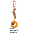 Trixie Natuurrubber Ring Aan Touw Assorti 41X12X12 CM 3 ST