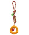 Trixie Natuurrubber Ring Aan Touw Assorti 41X12X12 CM 3 ST
