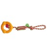 Trixie Natuurrubber Ring Aan Touw Assorti 41X12X12 CM 3 ST