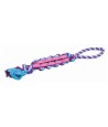 Trixie Twisted Stick Natuurrubber Aan Touw Assorti 37 CM 3 ST